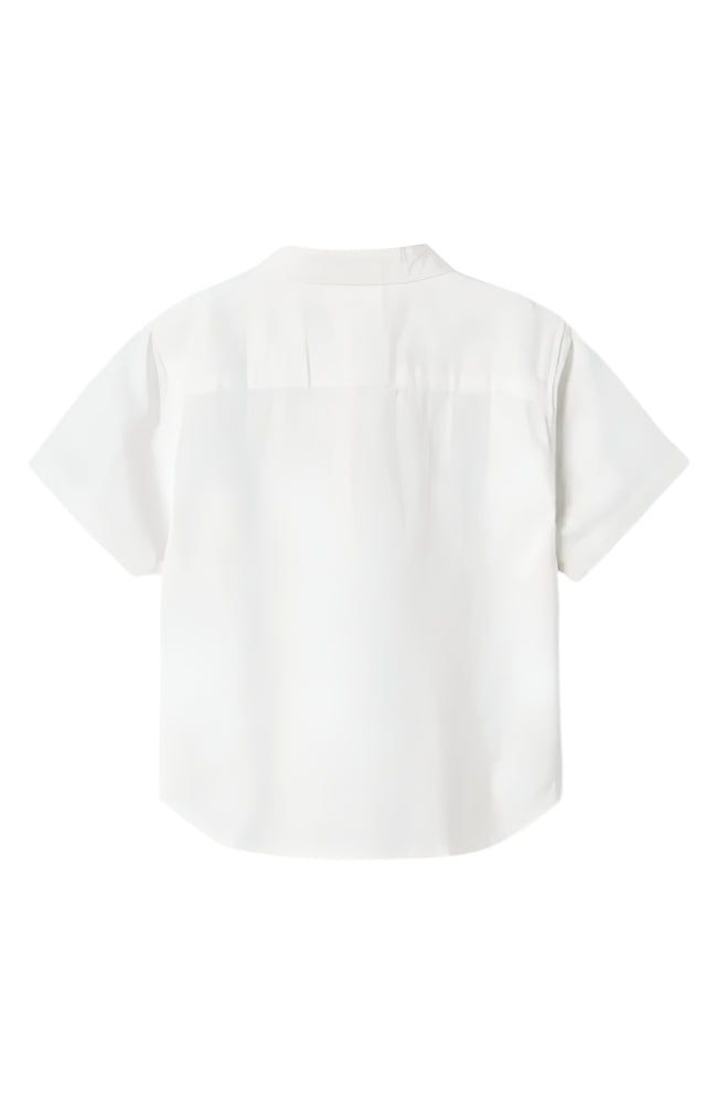 Hugo SS Loose Shirt - Coconut Milk Lil' Atelier Skjorta