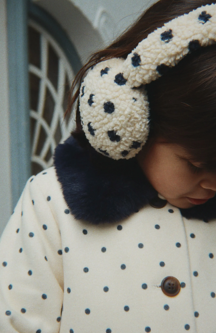 Jody Teddy Earmuffs - Dot Lumiere Konges Slöjd Öronvärmare