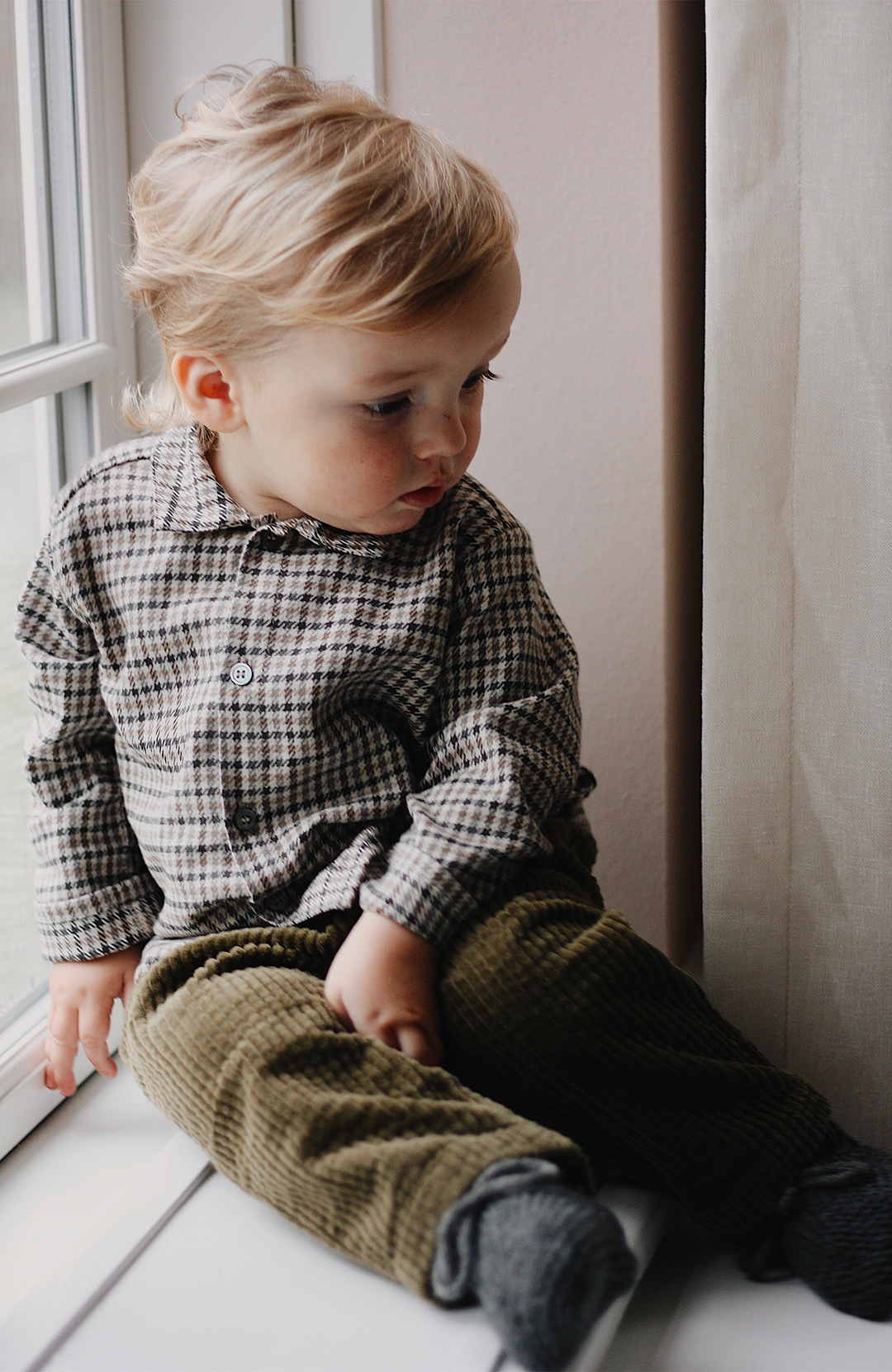 Charlie Trousers Baby - Forest