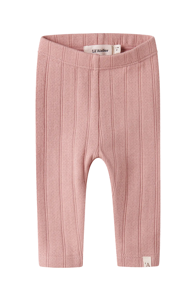 Layo Slim Leggings - Coconut Milk Flower Pink