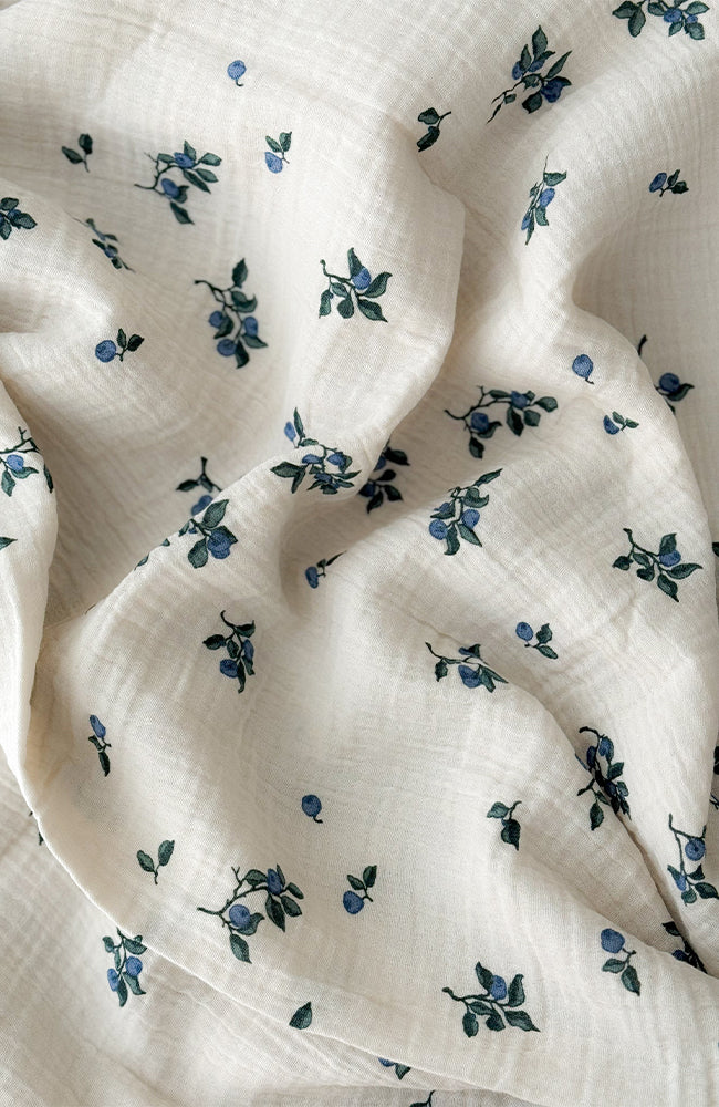 Muslin Bed Set Baby - Blueberry Garbo & Friends Bäddset
