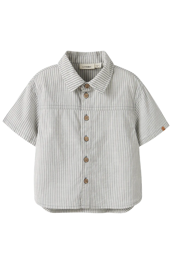 Darko SS Loose Shirt - Coconut Milk Lil' Atelier Skjorta