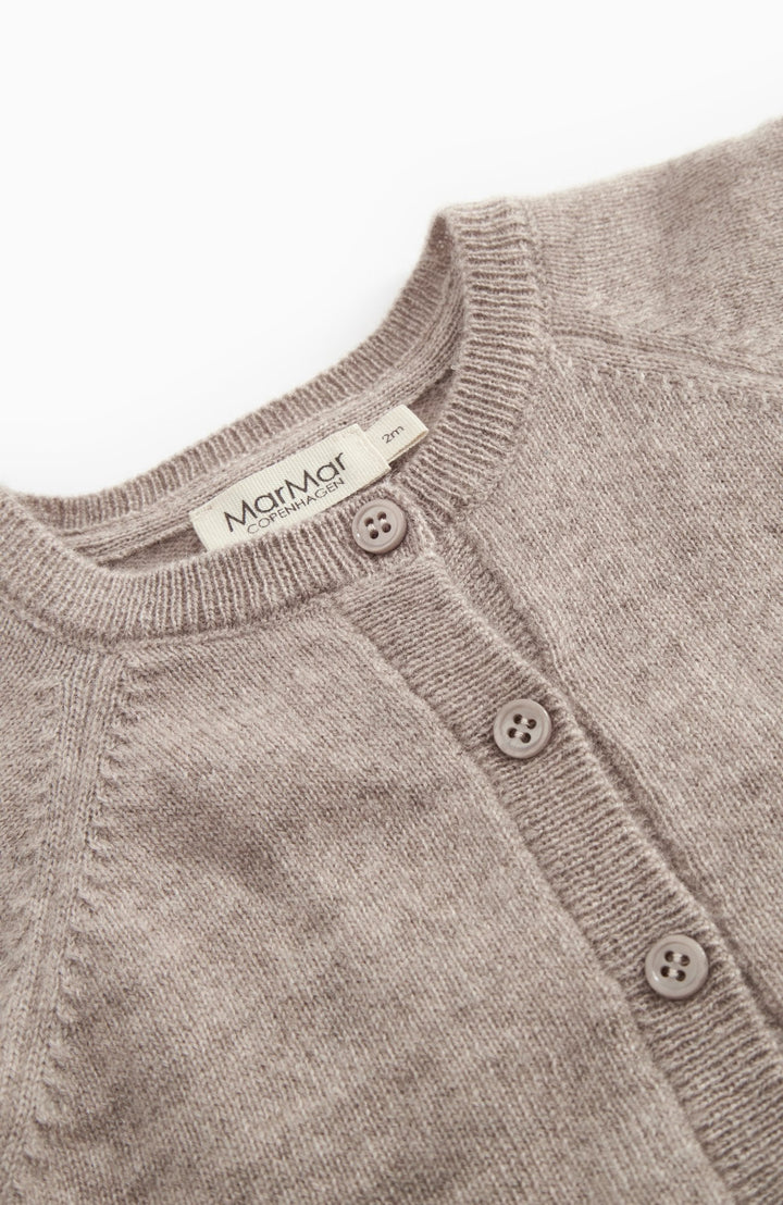 Tamla Cashmere Cardigan - Alpaca Melange MarMar Copenhagen Kofta