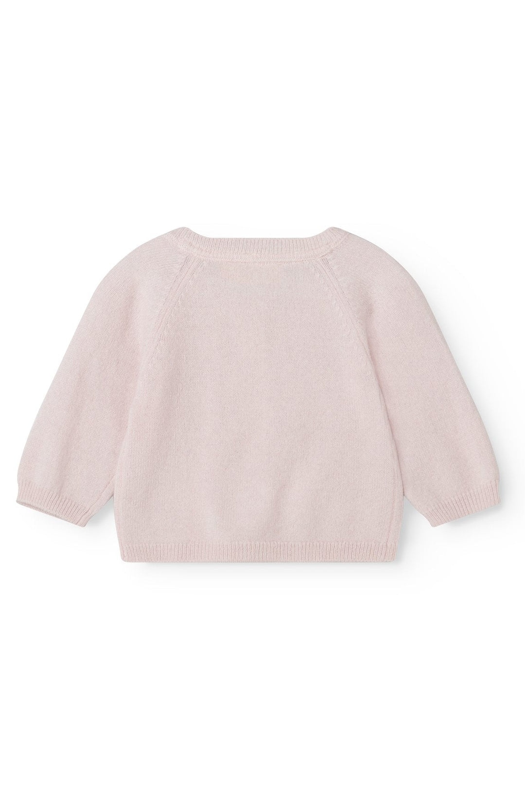 Tamla Cashmere Cardigan - Rosa Mel – detalj 1