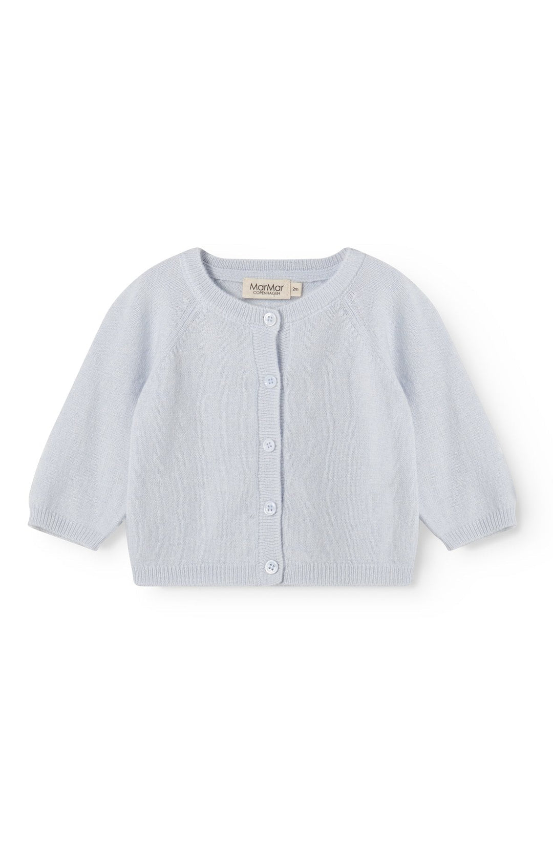 Tamla Cashmere Cardigan - Light Blue Mel