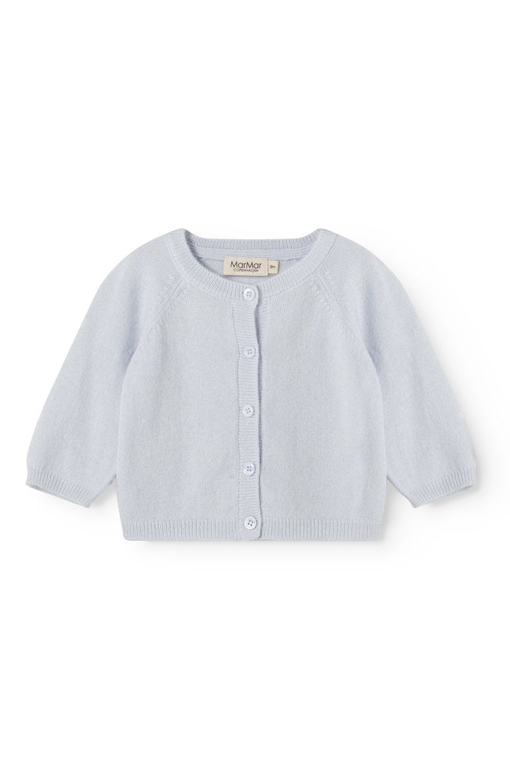 Tamla Cashmere Cardigan - Light Blue Mel