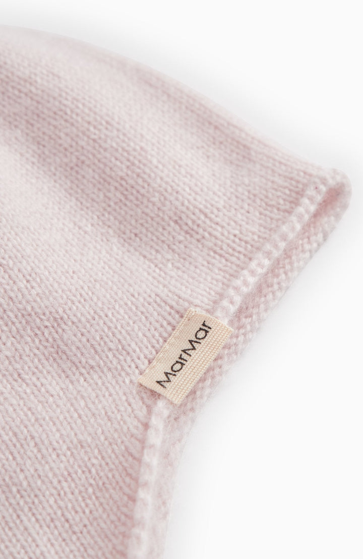 Aly Baby Cashmere Hat - Rosa Mel – detalj 2