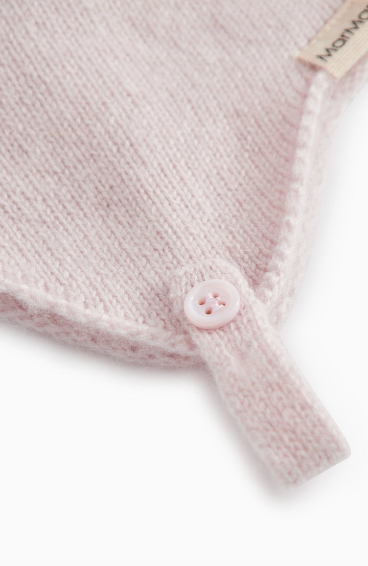 Aly Baby Cashmere Hat - Rosa Mel – detalj 3