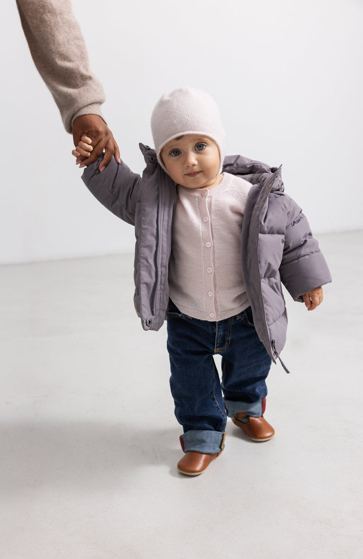 Aly Baby Cashmere Hat - Rosa Mel – detalj 4