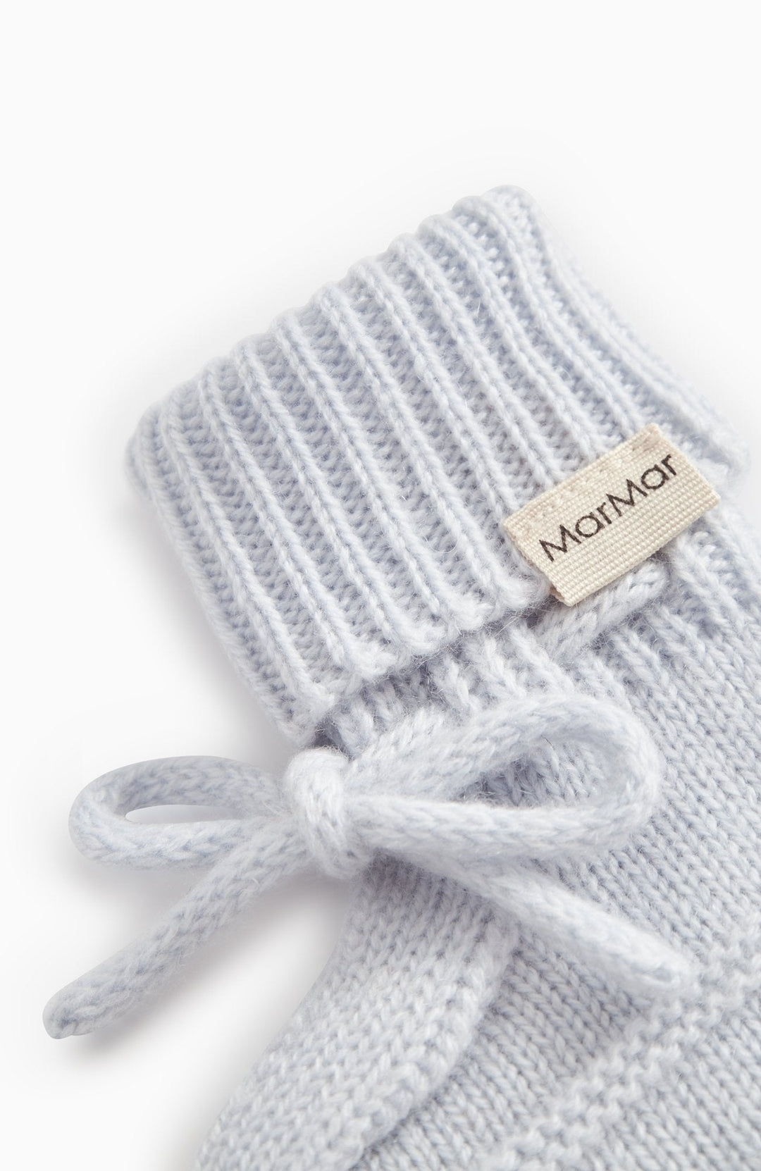 Abootie Cashmere - Light Blue Mel – detalj 2