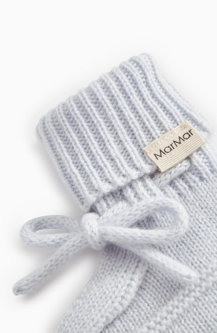 Abootie Cashmere - Light Blue Mel – detalj 2