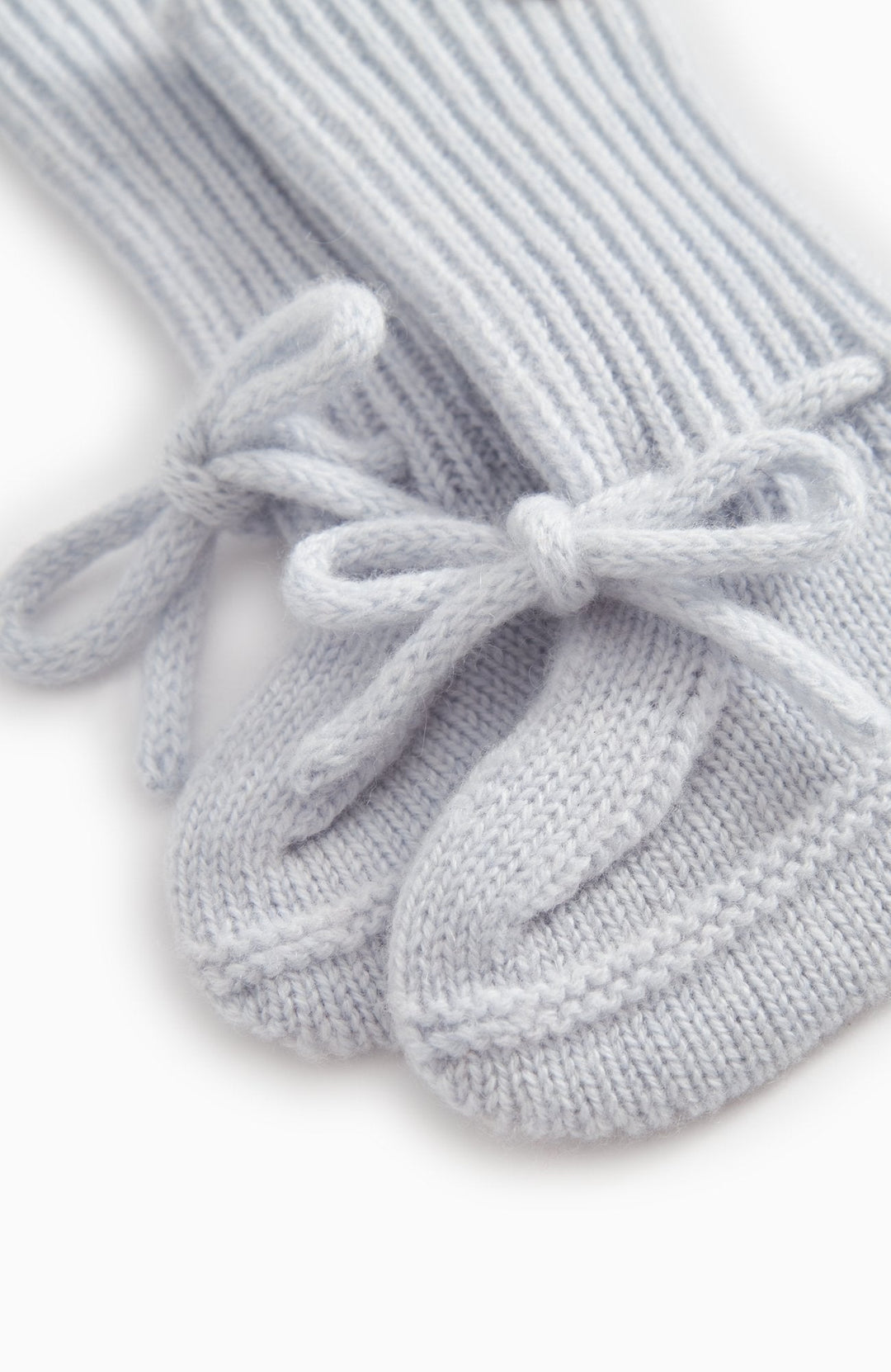Abootie Cashmere - Light Blue Mel – detalj 3