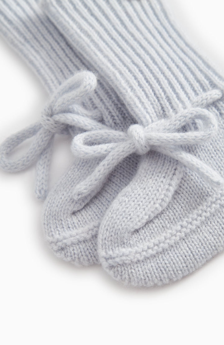 Abootie Cashmere - Light Blue Mel – detalj 3