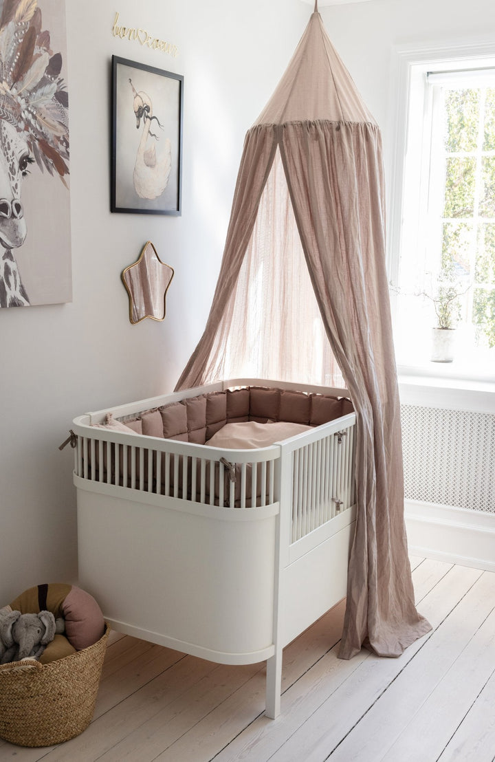 Spjälsängsskydd Kapok 360 cm - Jetty Beige - detalj 2