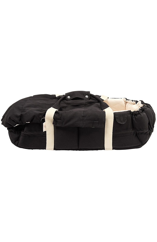 Organic Multifunctional Lift - Black w/ Cream Solid Stripe Copenhagen Colors babylift