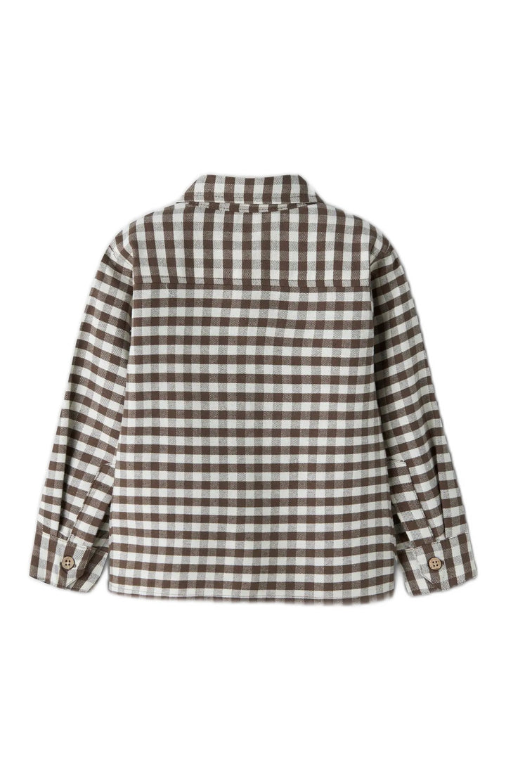 Noki LS Loose Shirt - Teak Lil' Atelier Skjorta