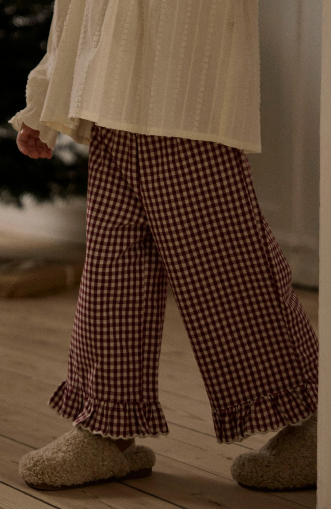 Roanne Loose Pant - Biking Red - detalj 4