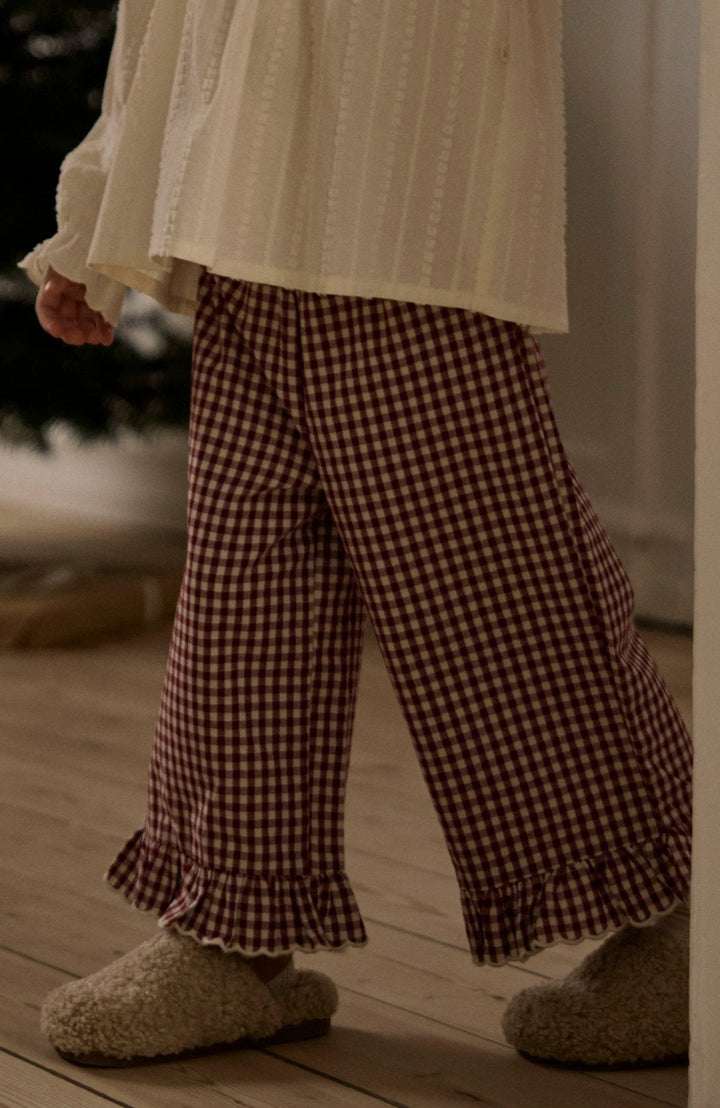 Roanne Loose Pant - Biking Red - detalj 4