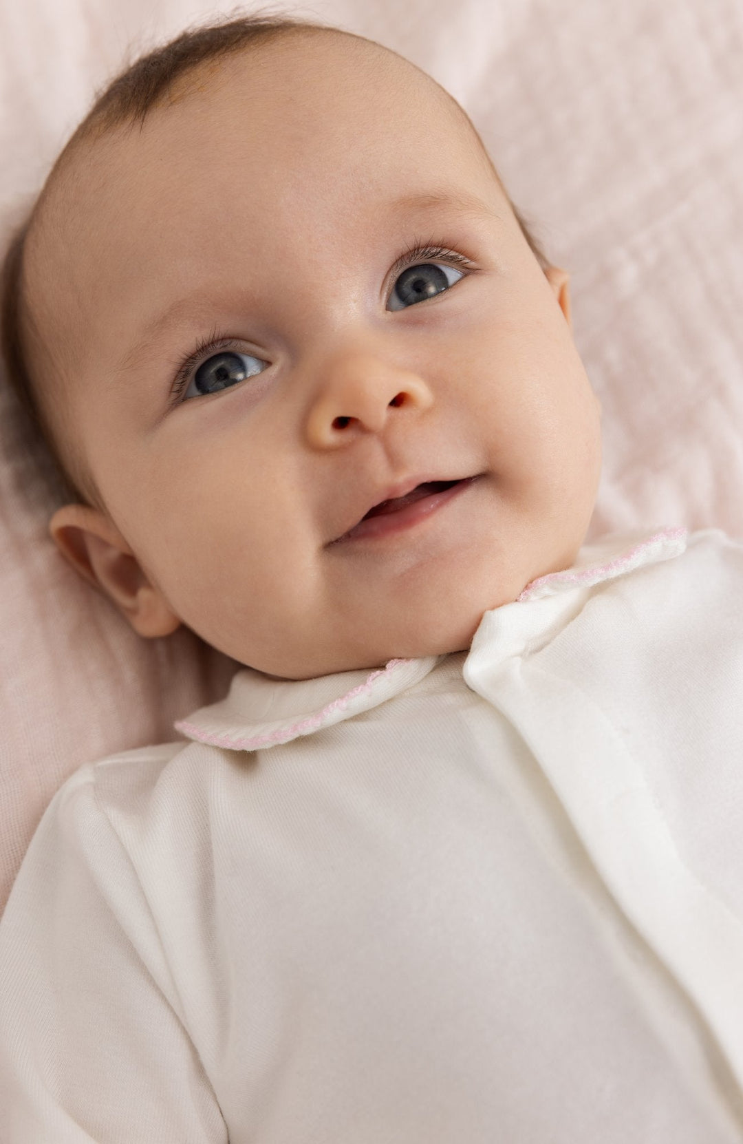 Ricci Modal Newborn Romper - Rosa Picot MarMar Copenhagen Onepiece