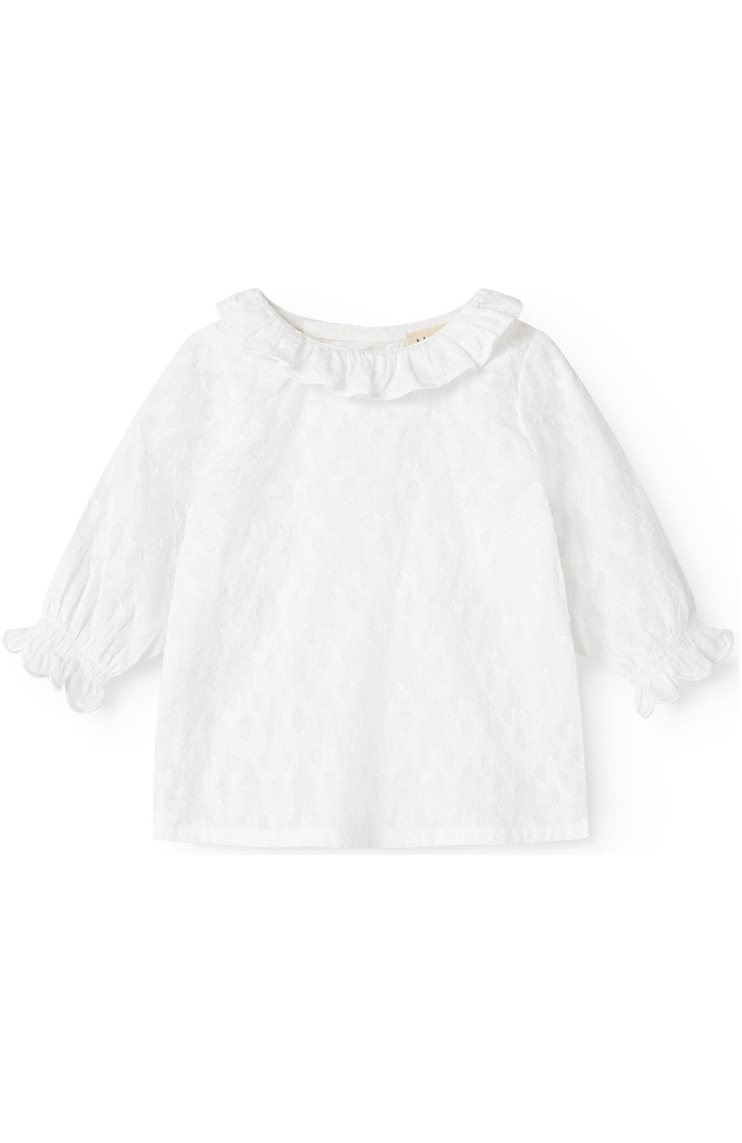 Tilka Delicate Cotton Top - White MarMar Copenhagen Tröja