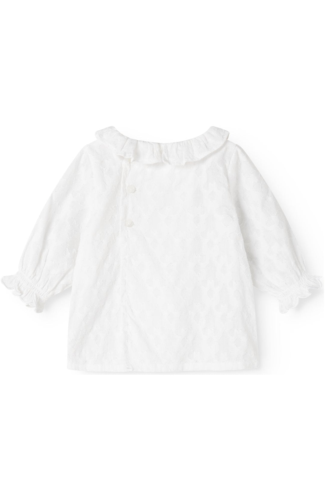 Tilka Delicate Cotton Top - White MarMar Copenhagen Tröja