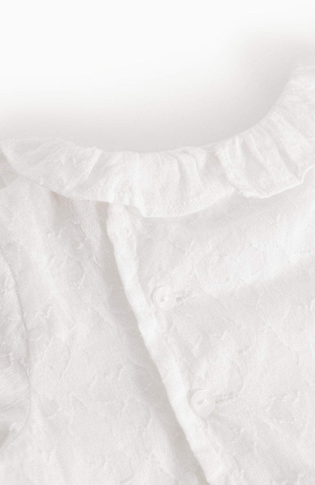 Tilka Delicate Cotton Top - White MarMar Copenhagen Tröja