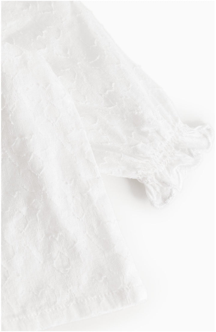 Tilka Delicate Cotton Top - White MarMar Copenhagen Tröja