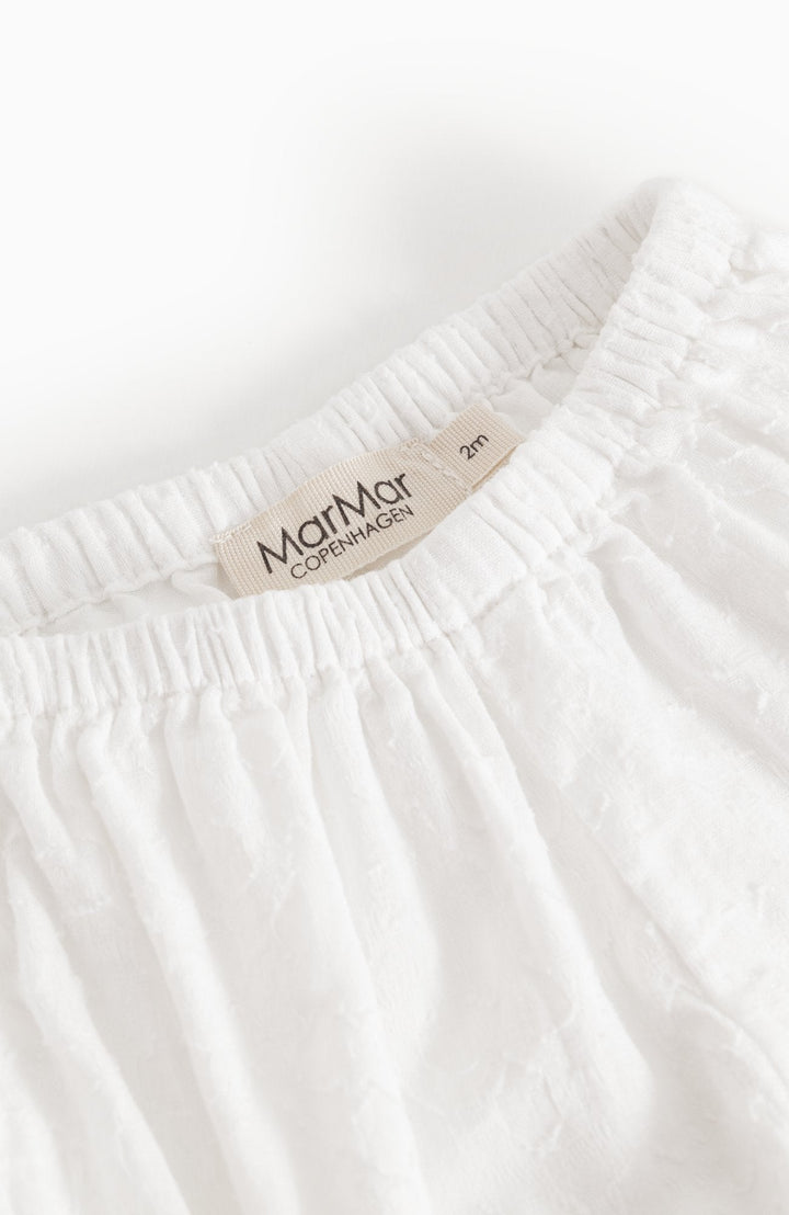 Pus Delicate Cotton Pants - White MarMar Copenhagen Byxor