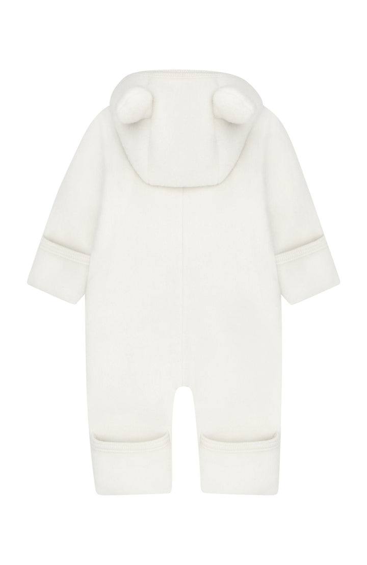 Pram Suit Ears Wool Fleece - Tofu HUTTEliHUT ytterkläder