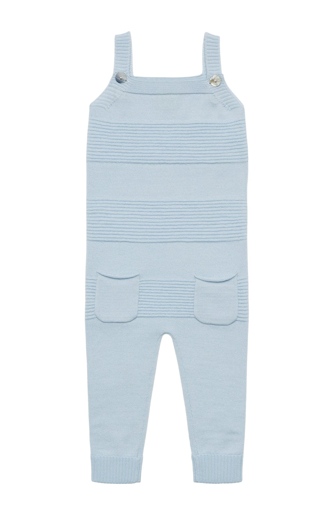 Baby Ottoman Overalls - Light Blue FUB Overall