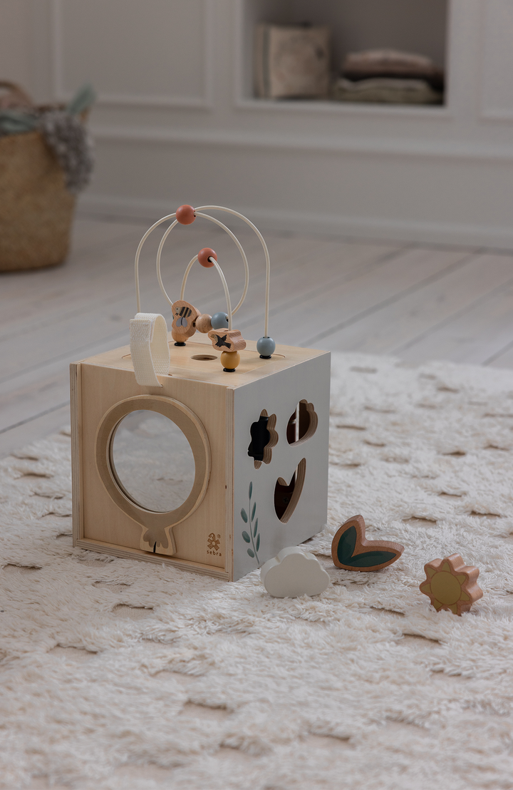 Wooden Motor Skills Play Box