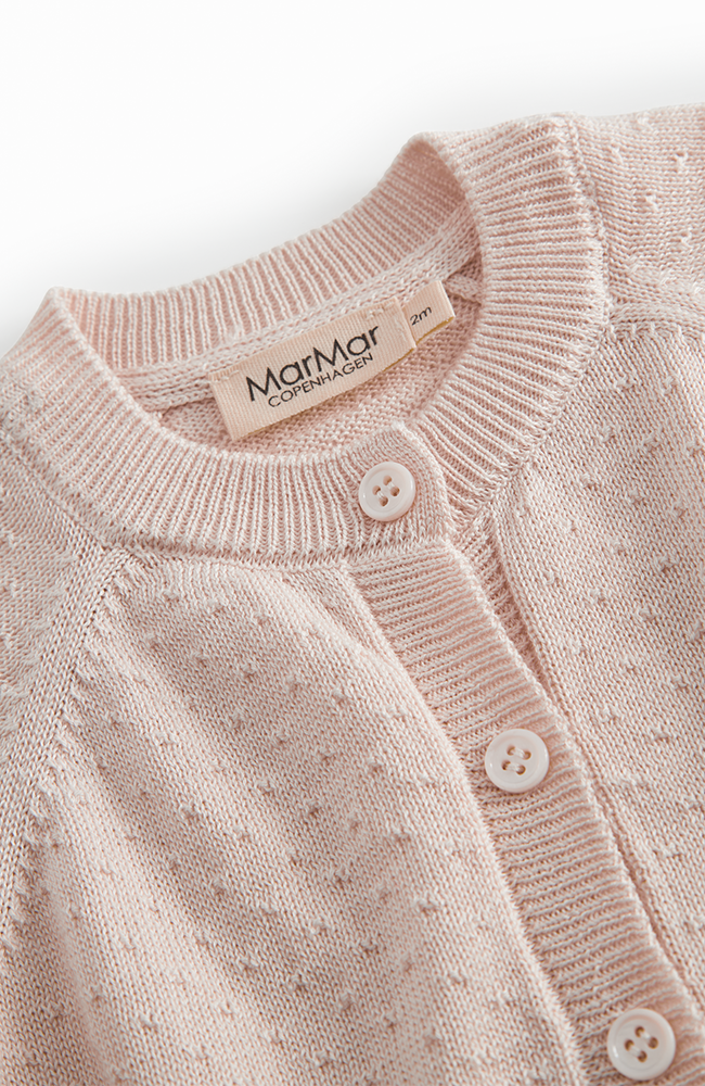 Taki Modal Mini Dots - Misty Pink MarMar Copenhagen Cardigan