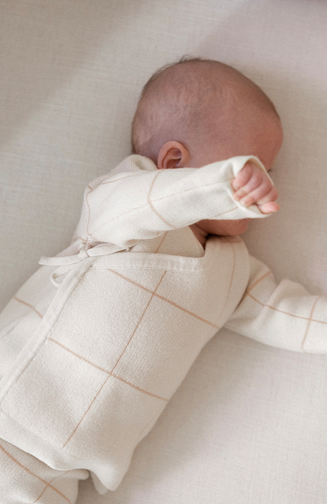 Wrap Cardigan - Beige/Cream