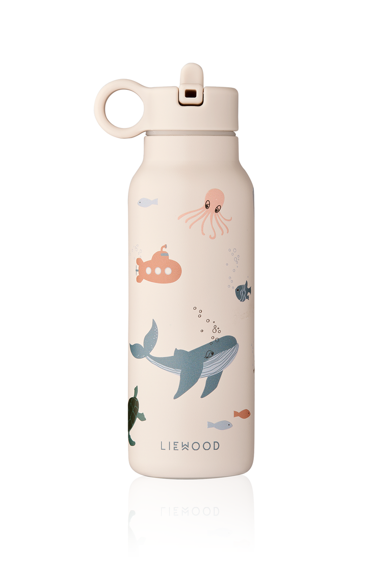 Falk Water Bottle 350 ml -  Sea creature/Sandy
