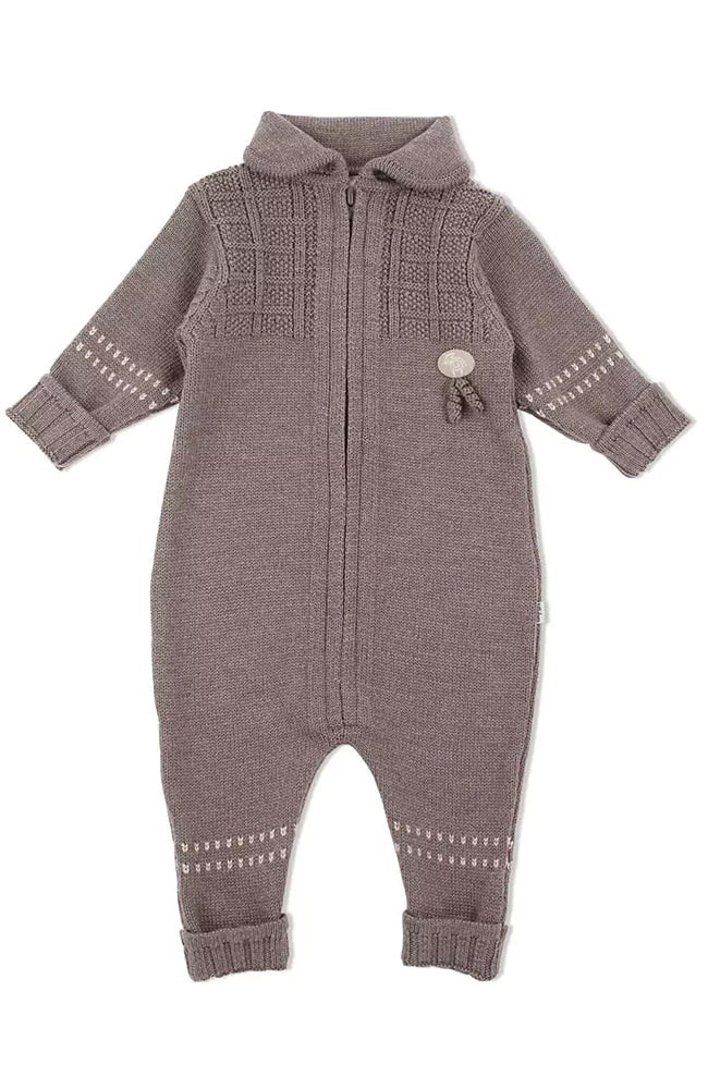 Babysuit Classic Merino - Brown Lillelam Overall