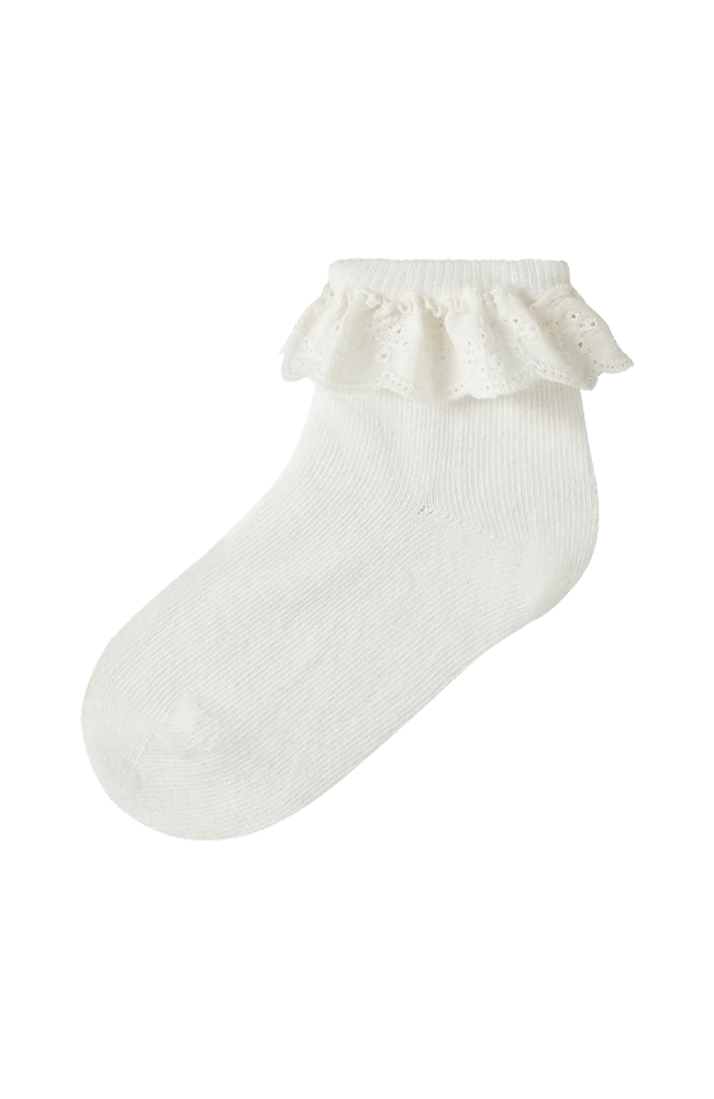 Dertrud Sock - Coconut Milk Lil' Atelier Strumpor