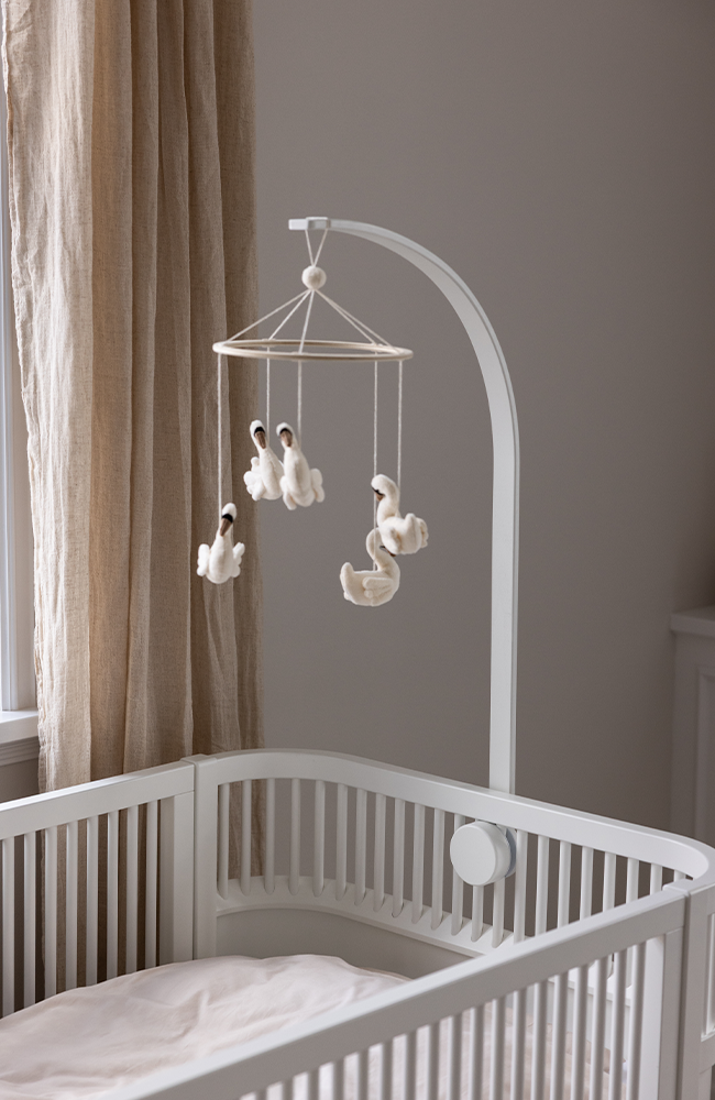 Baby Mobile - Swans