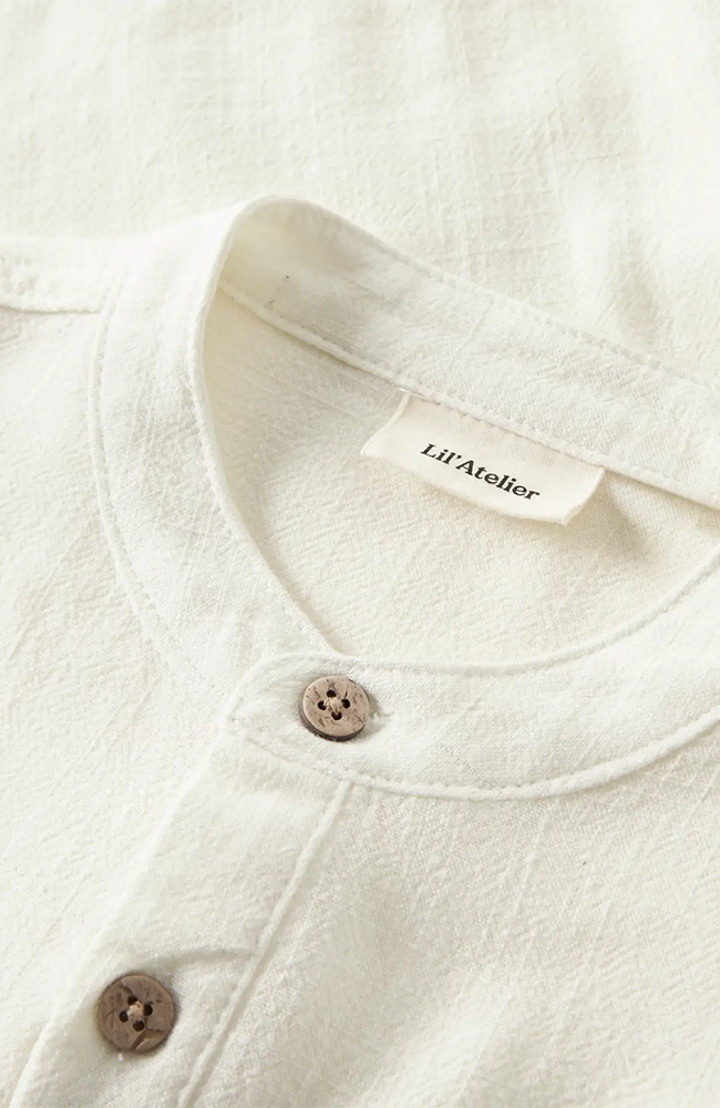 Darko SS Loose Shirt - Coconut Milk
