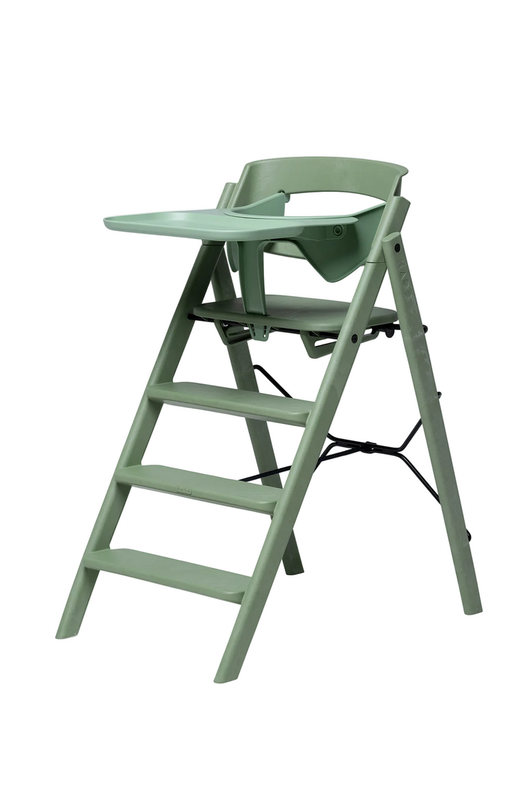KAOS KLAPP Säkerhetsbygel & Bricka - Mineral Green KAOS Matstolstillbehör