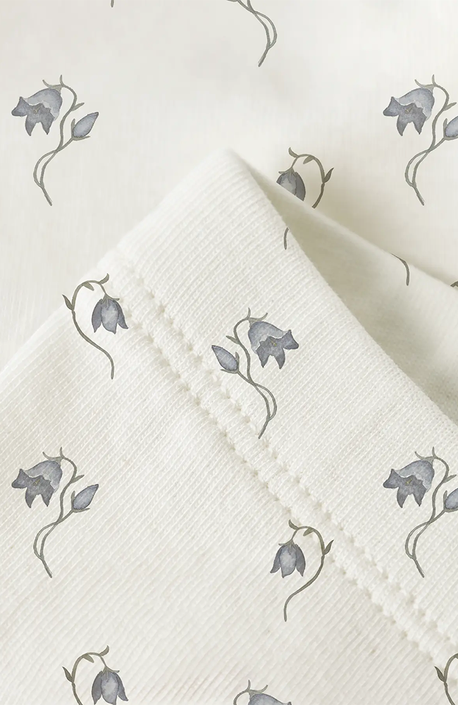 Gayo Slim Leggings Baby - Coconut Milk Bell Flower Lil' Atelier Leggings