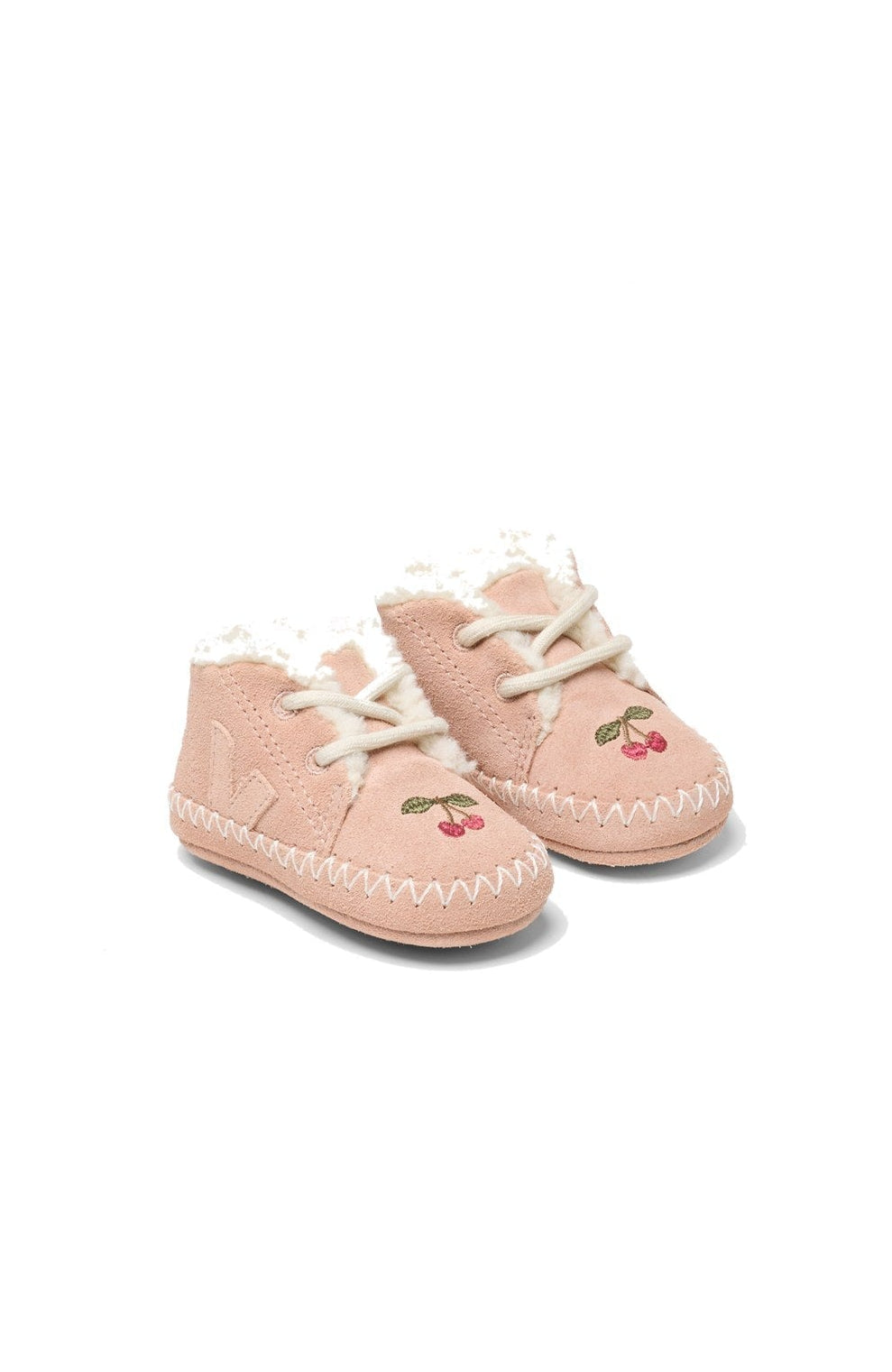 Baby Suede VEJA x Konges Sløjd - Blush – detalj 2