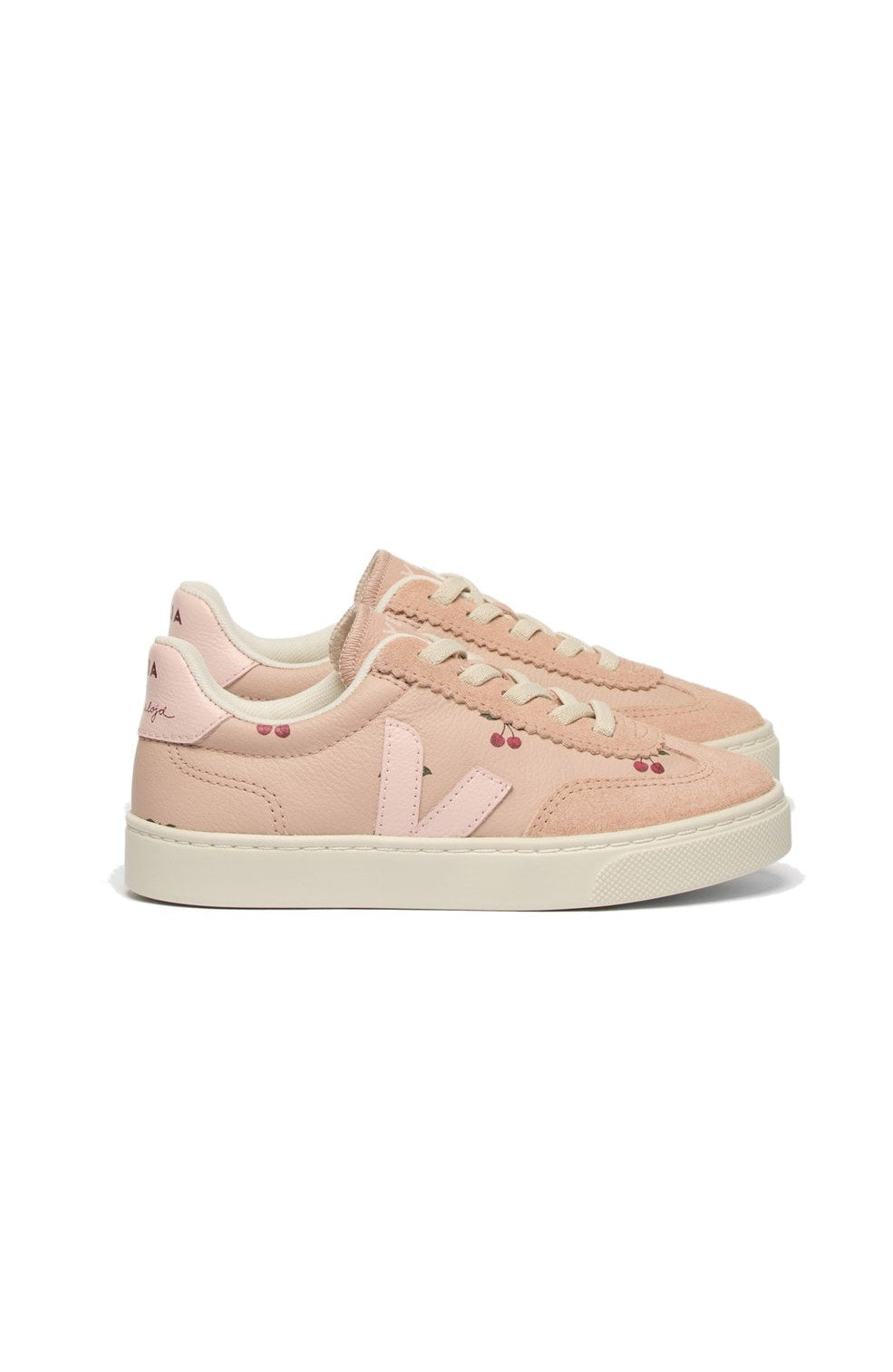 Volley Leather VEJA x Konges Sløjd - Cherry Petale