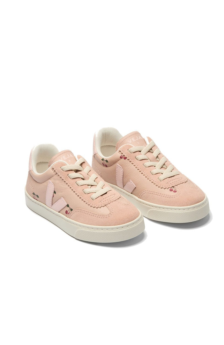 Volley Leather VEJA x Konges Sløjd - Cherry Petale – detalj 2