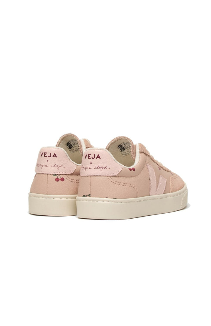 Volley Leather VEJA x Konges Sløjd - Cherry Petale – detalj 3