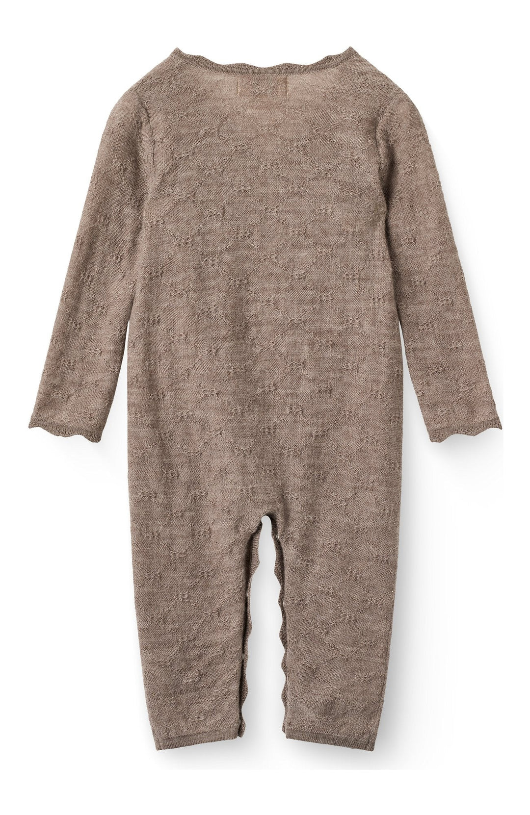 Light Knitted Full Body w. Scallop Edge - Natural Melange Copenhagen Colors Overall