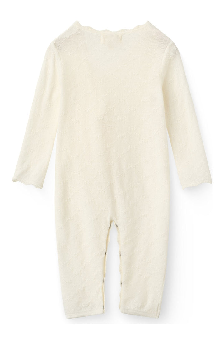 Light Knitted Full Body w. Scallop Edge - White Copenhagen Colors Overall