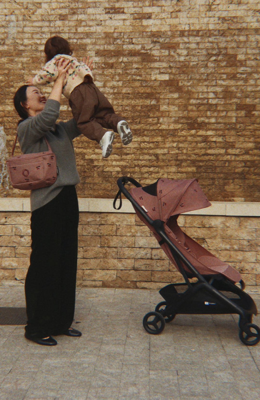 Bugaboo x Konges Sløjd Butterfly 2 - Dusty Pink Bugaboo Barnvagn