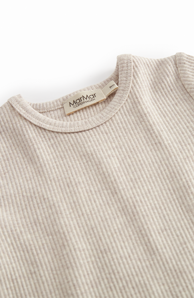 Summer Rompy - Light Beige Mel. MarMar Copenhagen onesie