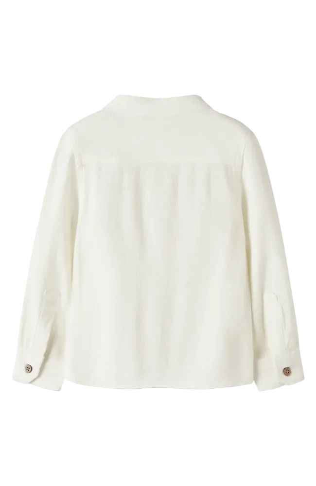 Darko SS Loose Shirt - Coconut Milk