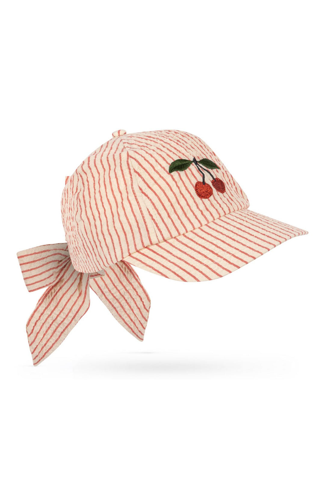 Ellie Bow Cap - Amour Stripe Konges Slöjd keps